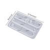 Bookmark Resin Mold,Bookmark Mold Kit with 12pcs Bookmark Tassels Bulk Silicone Bookmark Mold for Epoxy Resin Casting