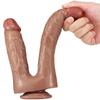 Zwei-zinkiger Simulations-Dildo Anal-Plug Masturbationsgerät Weiblicher Hinterhof Anal-Plug Dildo Erwachsenenprodukte