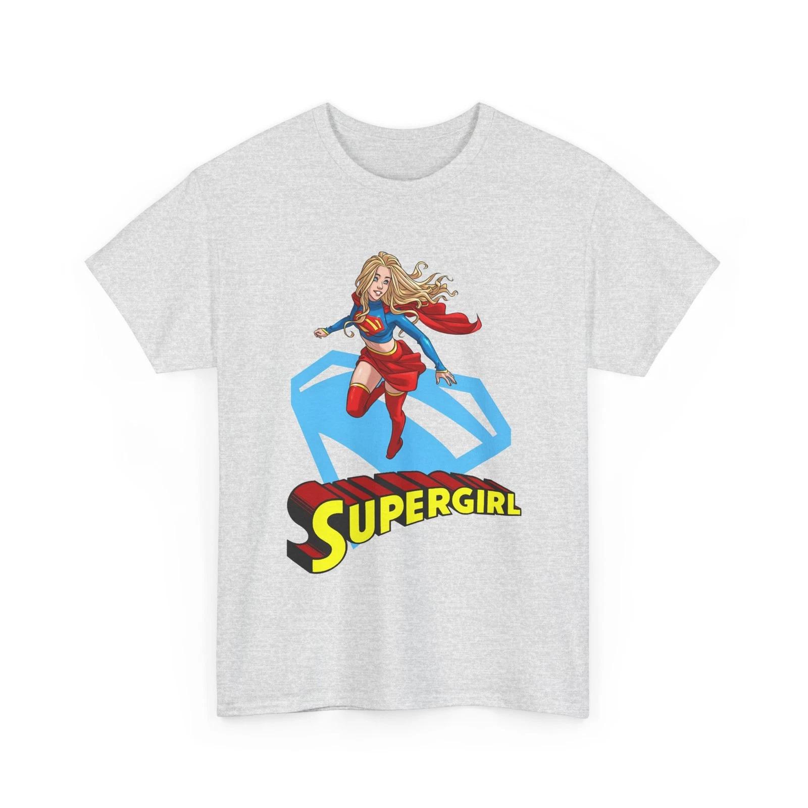 Supergirl T-Shirt DC Comics Kara Superman Cousin 2026 Movie Vintage-Style Tee XXL