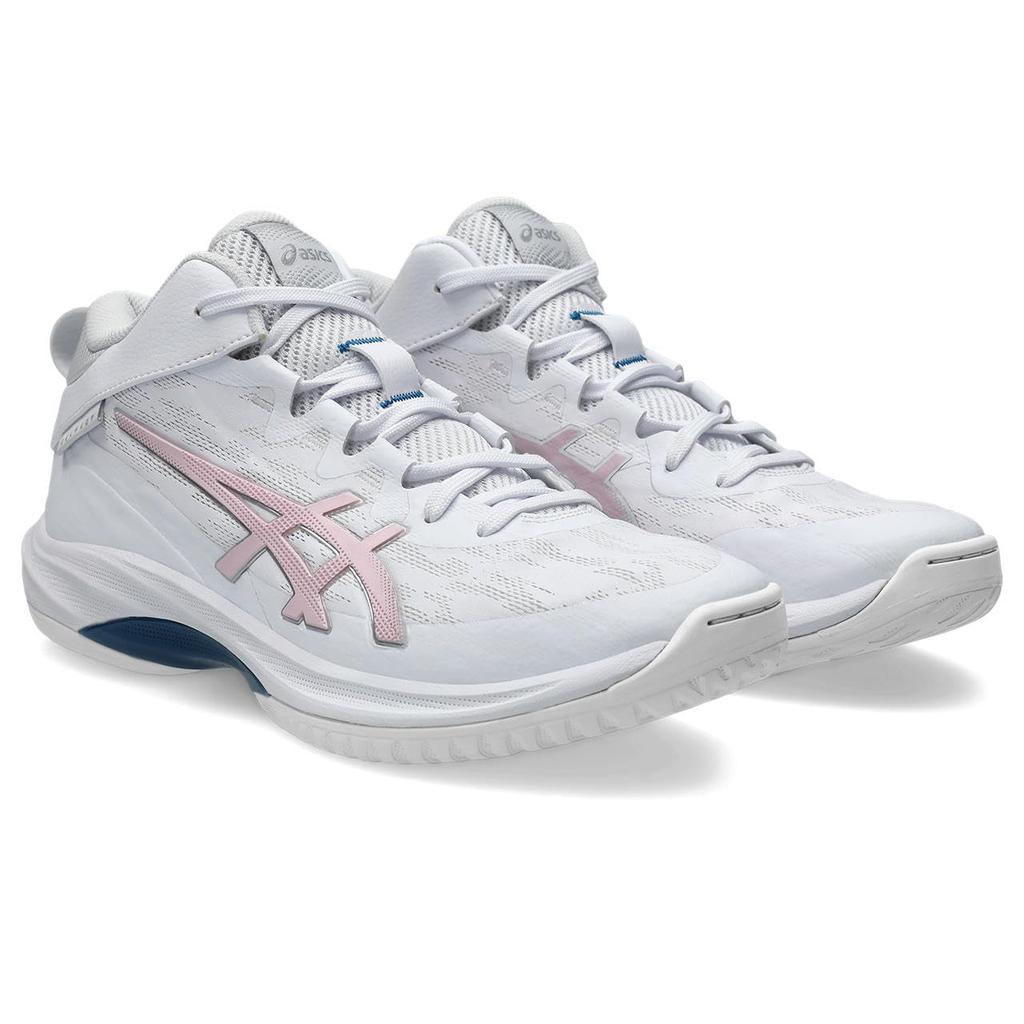 Asics GELHOOP V17 Basketball Shoes Unisex Size 103 2E (1063A096), Adult, (White/Barely Rose), 22.5 Cm,