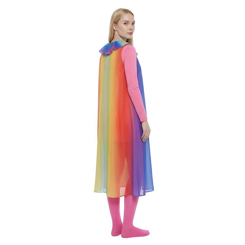 Cross-Border Foreign Trade Time-Travel Cosplay Costume Alco Rainbow Space Suit Cosplay Two-Dimensional Stage Performance Costume