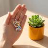 2D Flat Yorkshire Terrier Necklace Acrylic Long Sweater Chain Creative Dog Pendant Necklace  Girl