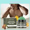 East Moon Gentle Exfoliating Body Scrub For Men With Unique Buddha Hand And Sage Ingredients