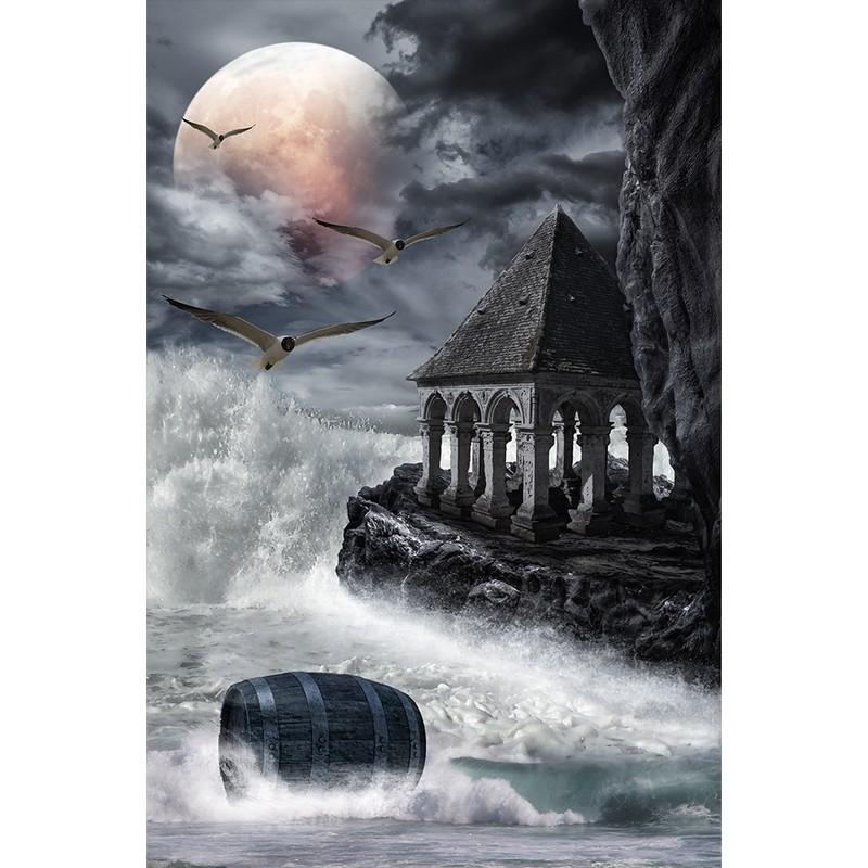 

5D круглая алмазная живопись «сделай сам», вышивка крестиком, ремесло 5D Алмазная мозаика, вышивка, пейзаж, животные, мозаичная живопись, домашний декор