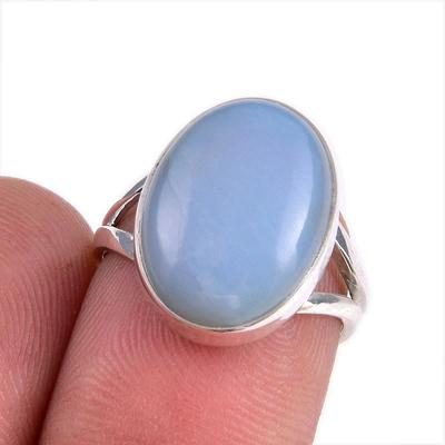 Natural Owyhee Opal Gemstone 925 Solid Sterling Silver Jewelry Ring Size 6 P8l15