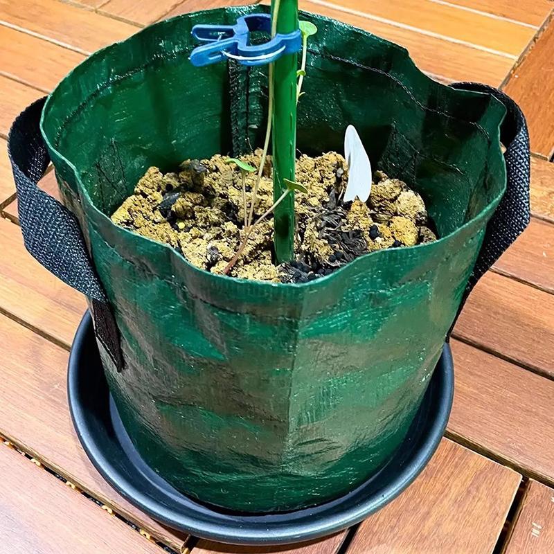 3/5/7/10 Gallon PE Vegetable Grow Bag Plant Growing Bags Thickened Growing Bags Potato Onion Plant Bag Outdoor Garden Pots