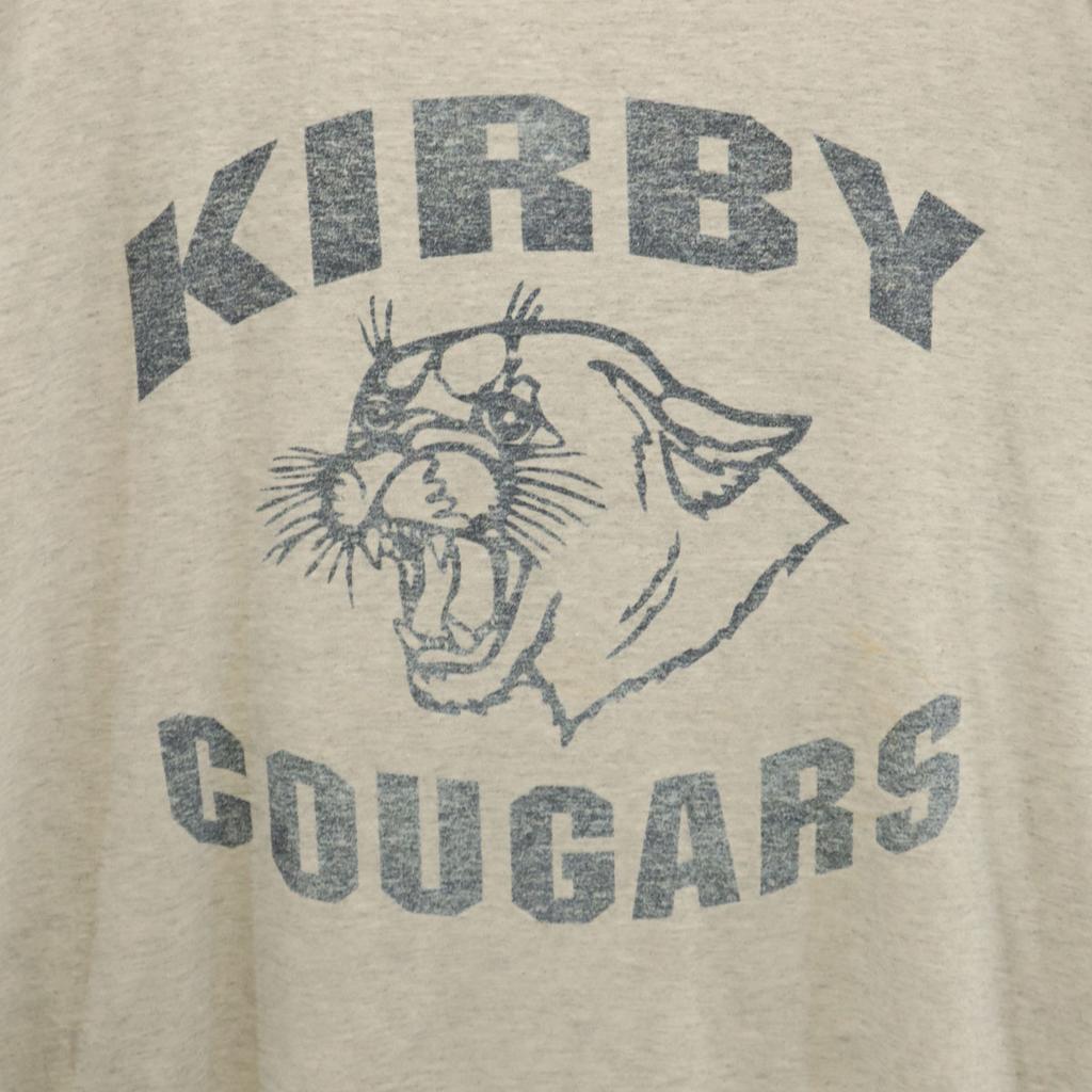 JERZEES 80s Made in USA Old Short sleeve T-shirt XL gray Men's Used