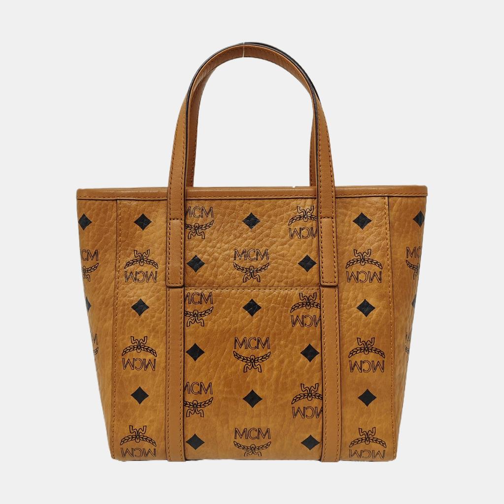 [Pre-Owned] Toni Classic Monogram Print Tote Crossbody Shopping Bag - Good #1DU7SQO
