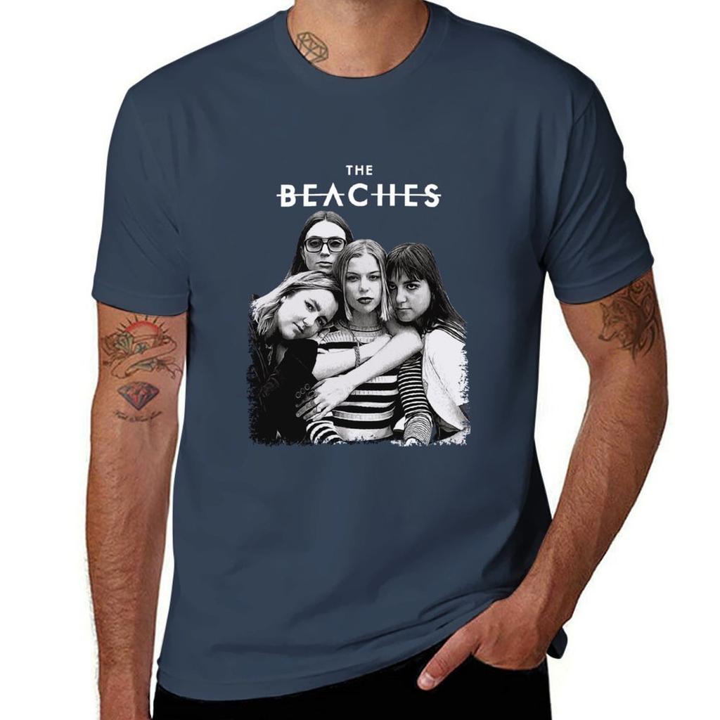 The Beaches Band T-shirt tryckta t-shirts för man man t-shirt bomull hög kvalitet T-shirt