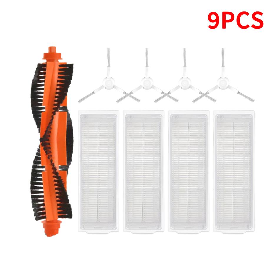 For Xiaomi Robot Vacuum S10 S12 T12 B106GL/ Mop 2S XMSTJQR2S / 3C B106CN Parts Accessories Main Side Brush Filter Mop
