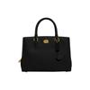 COACH Brooke Cow Leather Tote Bag, Shopping Bag, Handbag, Shoulder Bag, Crossbody Bag Large Women's Black CE732-B4BK