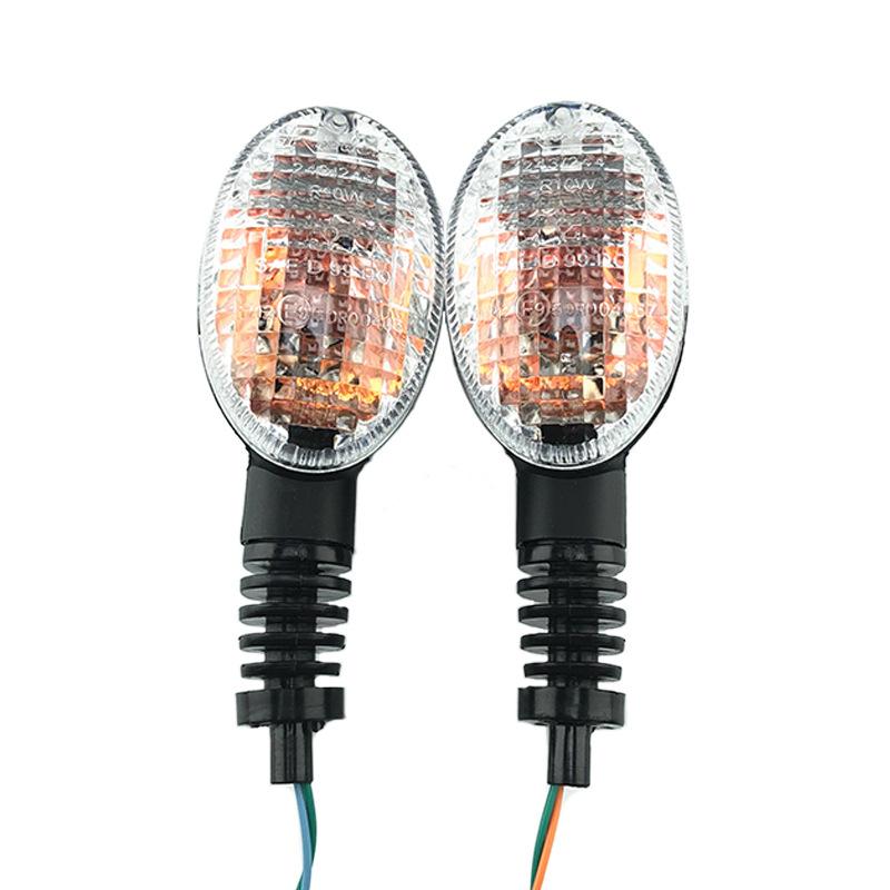 Clear Motorcycle LED Turn Signal Indicator Lights For Kawasaki Ninja 250R EX250J 2008-2012 Motorcycle Accessories
