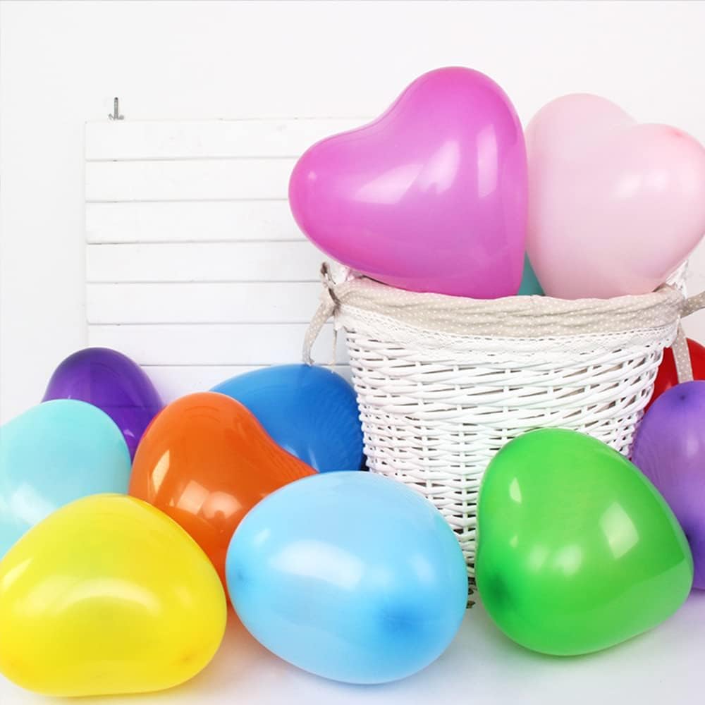 GSSTR TTGVKSHF New Year Decoration Balloons Heart Balloons Balloon Decoration 10 Inch 25cm