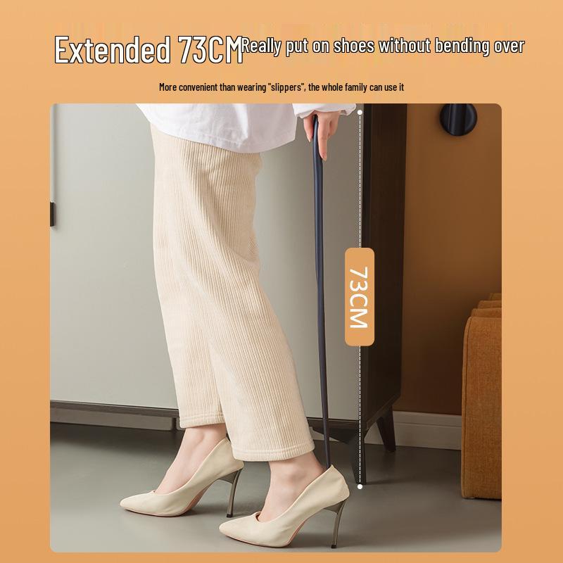 Magnetic Shoehorn: Easy Use for Seniors & Pregnant Women, High-end Plastic