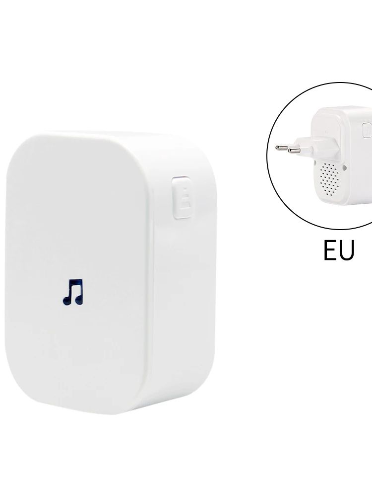 Fuers Wireless Doorbell Home Welcome Smart Door Bell 150M Long Wireless Distance 32 Songs Home Welcome Chimes Ringtone Colorful