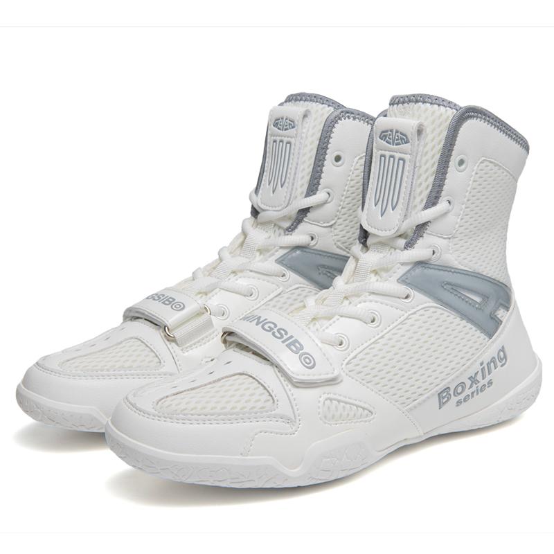 Men Professional Boxing Shoes Breathable Gear Unisex Sport Sneakers Women Wrestling Shoes Comfortable Fighting Boxing Boots