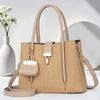 Neue gestreifte modische Handtasche mehrschichtig große Kapazität Umhängetasche hochwertig Tragetasche vielseitig Crossbody-Tasche