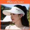 Womens Outdoor Sun Hat With Wide Brim Uv Sunshade Summer Fashion Letter Design For Vacation And Cycling