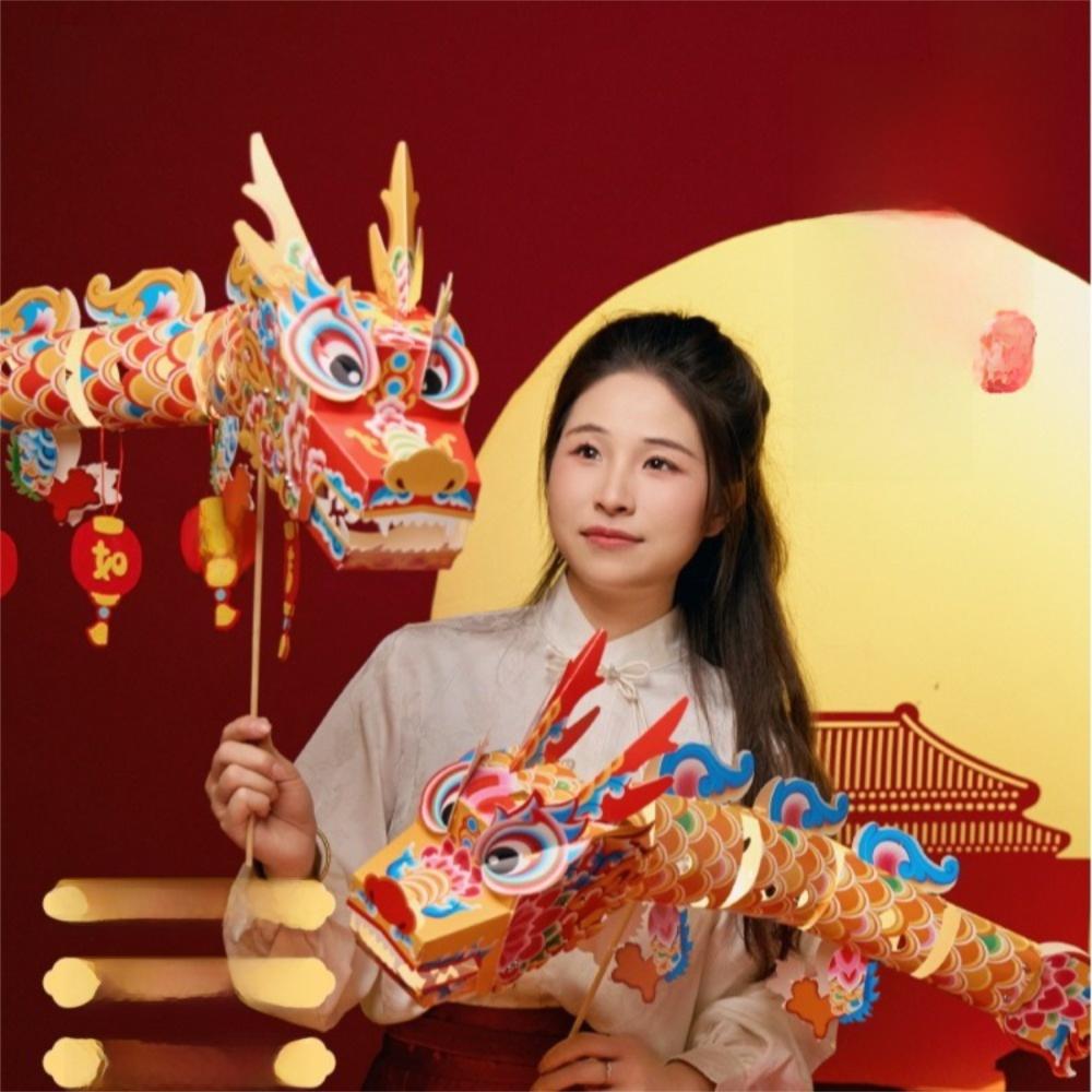 Flying Portable Dragon Lantern Chinese Style Mid-Autumn Festival Lantern  Spring Festival