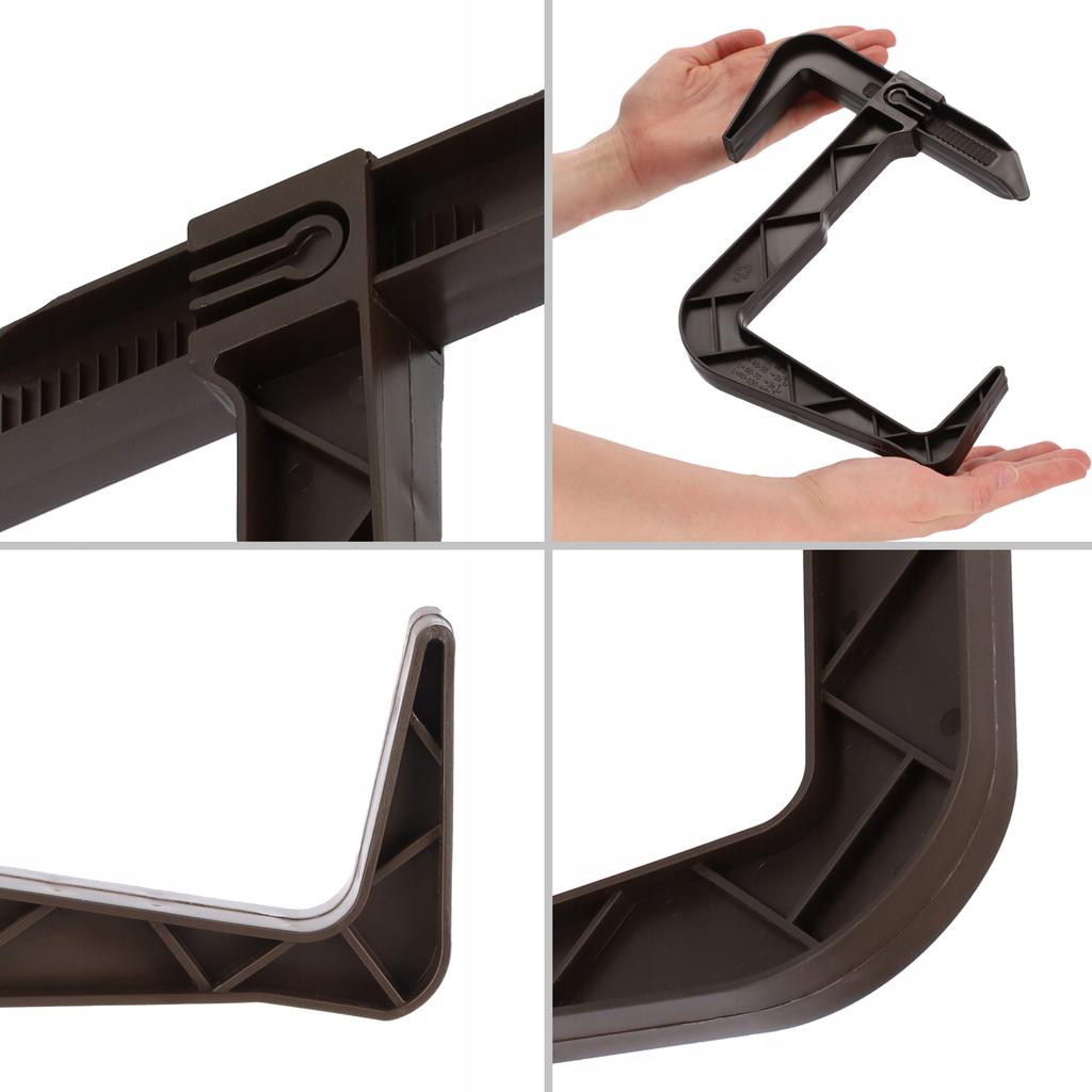 KADAX Holder Hanger for Flower Pot Balcony Box 2pcs