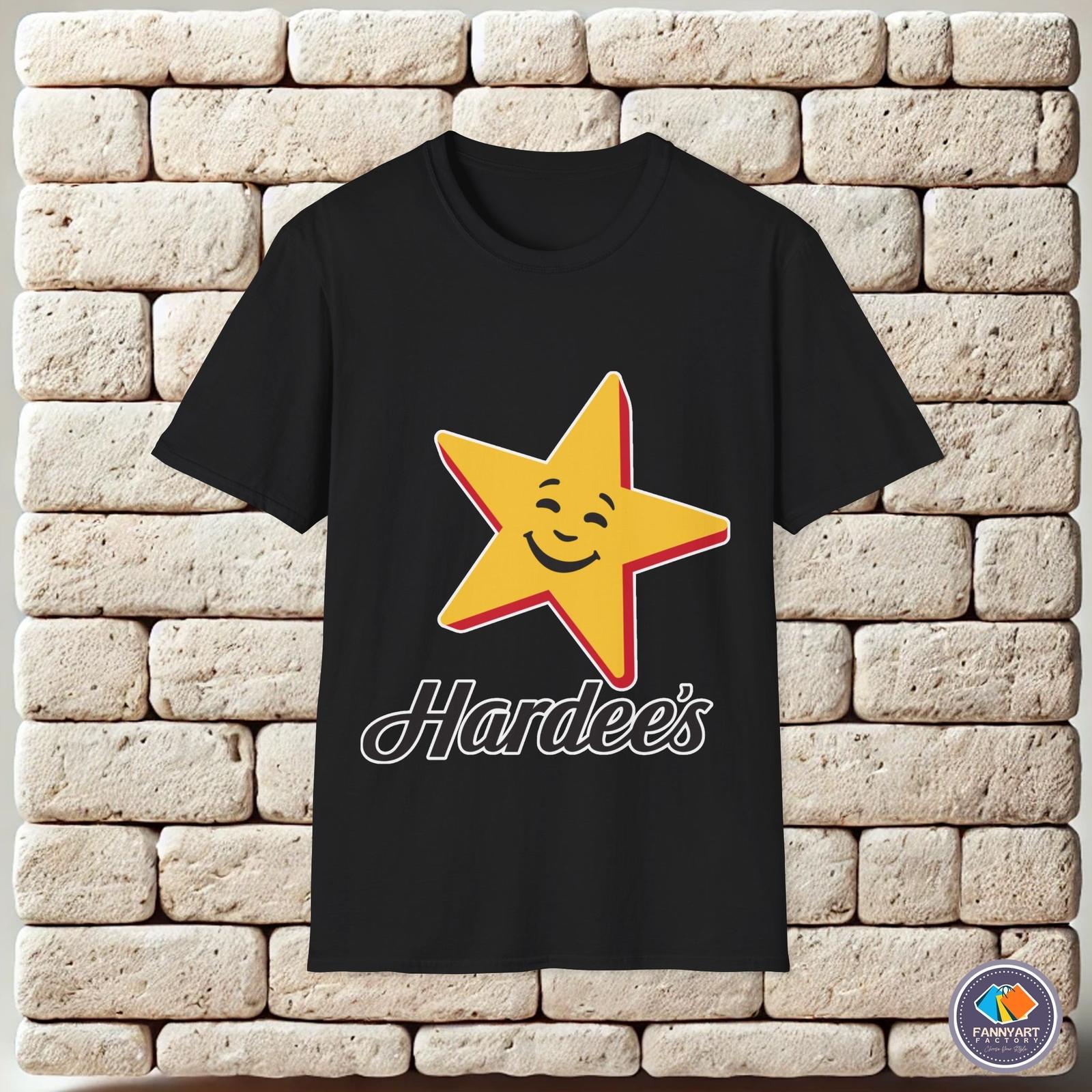 Hardees Restaurant Logo Unisex T-Shirt M