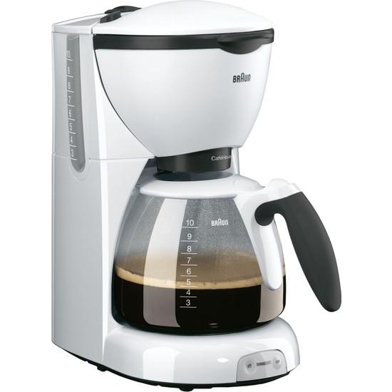 

Кофемашина с фильтром Braun KF520 Cafe House White