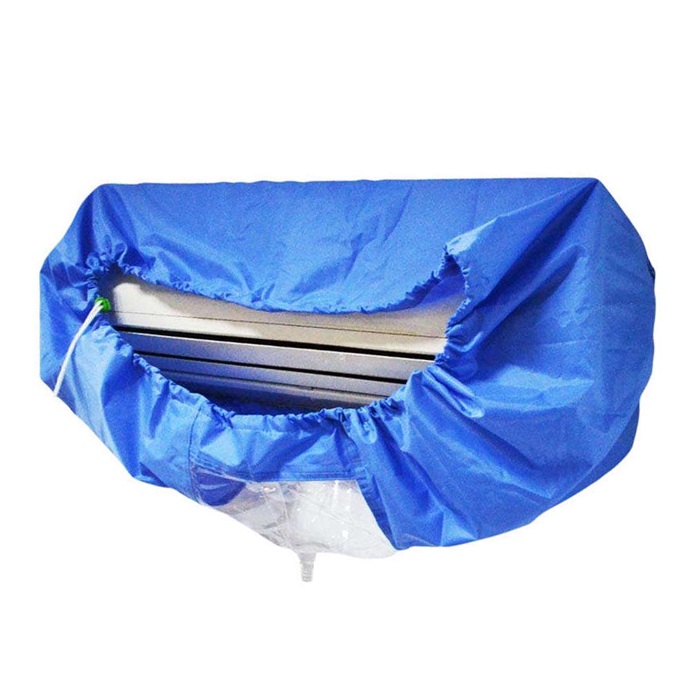 Air Conditioning Washing Cover Wall Mounted Air Conditioner Cleaning Protective Dust Cover Clean Tool with Tightening