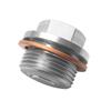 Stainless Steel Oil Pan Screws for Cars M22*1.5 Threads Car Accessories Drain Plug Oil Pan Magnet Screws Oil Drain Plugs 3