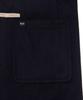 Lee Wool Blend Long Duffle Coat Navy