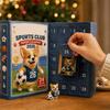Soccer Christmas Calendar - Festive Holiday Collectible for Fans