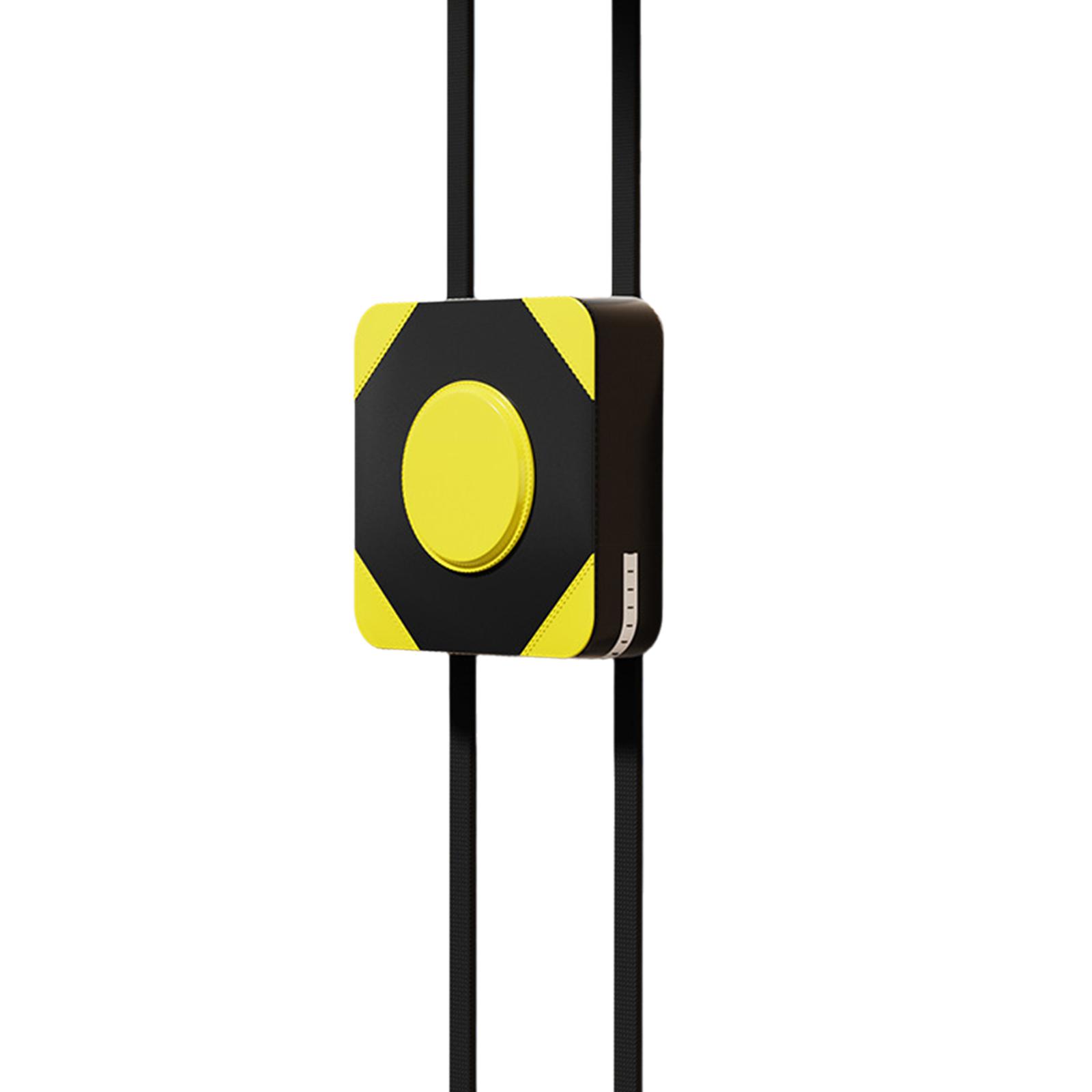 

Боксерський коврик для стіни Високоеластичний килимок для кулаків для боксу Фокус на мішені Настінний бійок для боксу Фітнес-обладнання M жовтий/чорний