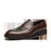 Fashion Men Casual Shoes Autumn Leather Loafers Office Dress Shoes For Men Driving Moccasins Comfortable Slip on Party Fashion Shoes Man