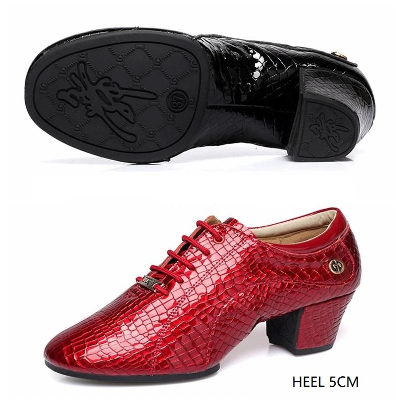 Scarpe Sportive da Donna in Pelle Suola Morbida Scarpe Quadrate per Adulti da Donna Pelle Moderne Scarpe da Danza Latina Sneaker da Sala da Ballo