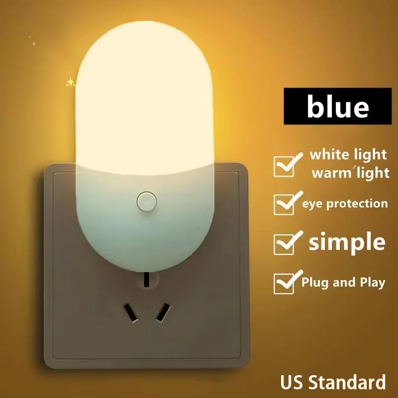 Eu/Us Plug Led Night Light Mini Night Light Lamp For Children Room Bedroom Lights