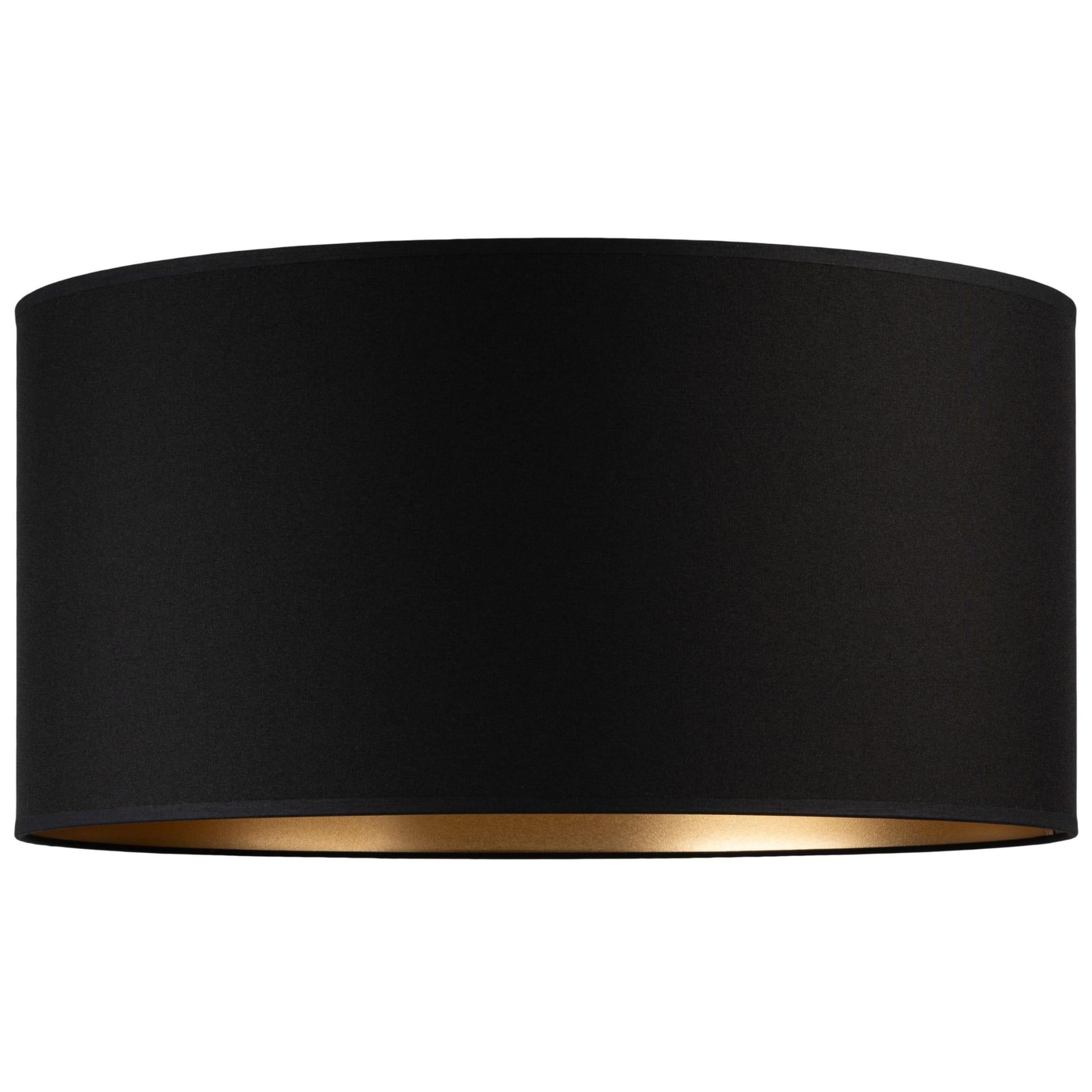 Lampenschirm Tornado rund 50 schwarz -gold