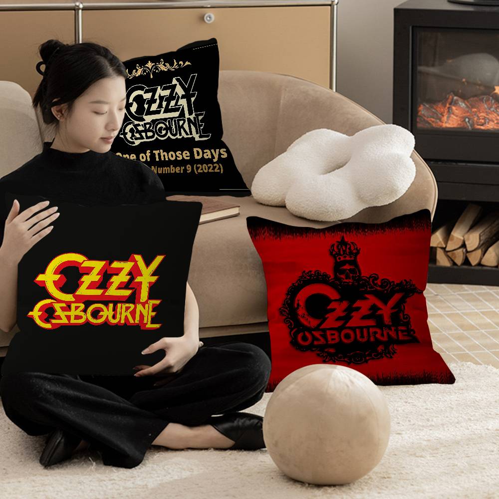 O-Ozzy-Osbourne Band Pillowcases Home Bedding Decorative Pillow Cover Wedding Super Soft Pillow Case