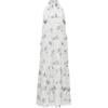 2025 Summer Halter Neck Printed A-Line Maxi Dress