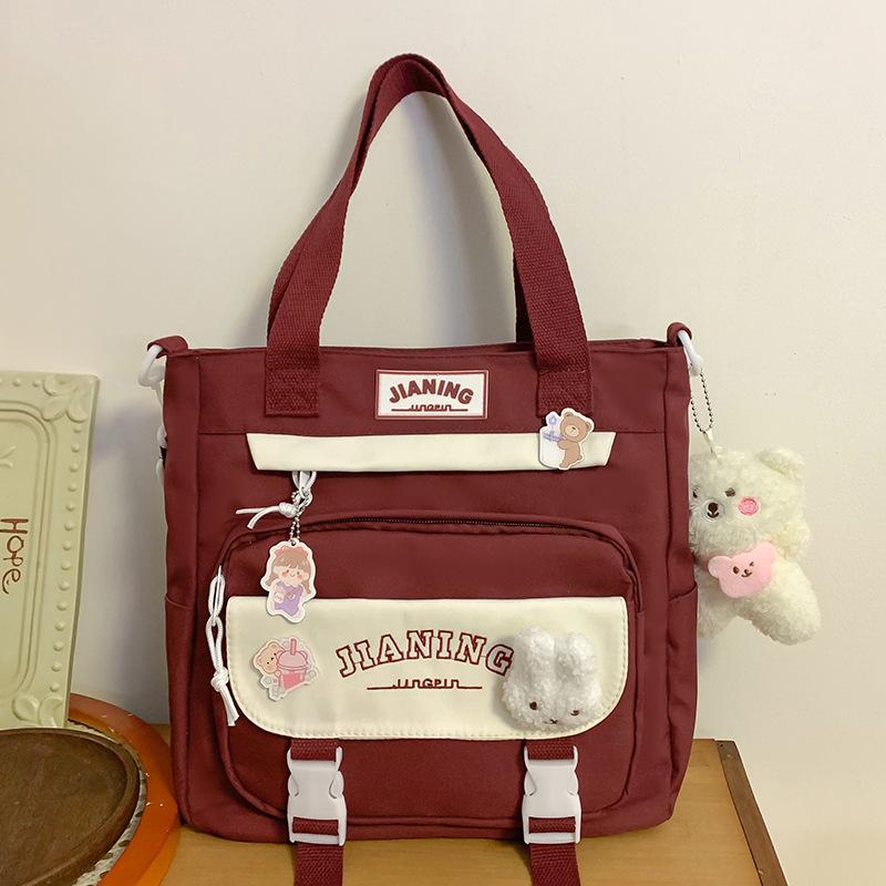 Schoolbags  Elementary School Students  Girls  Burgundy  Junior High School Students  Backpacks  High School Students  College Students  Backpacks