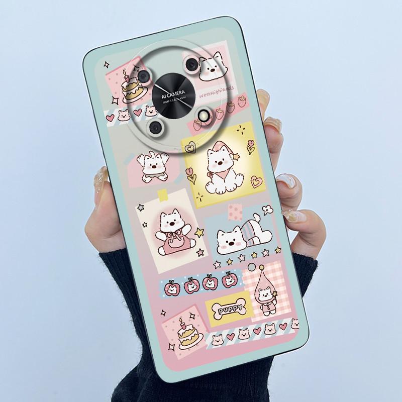For Huawei Nova Y90 2022 Case Matte Phone Cover Soft TPU Cute Panda Sweet Girls Cats For Huawei NovaY90 CTR-LX1 CTR-LX2 Casing