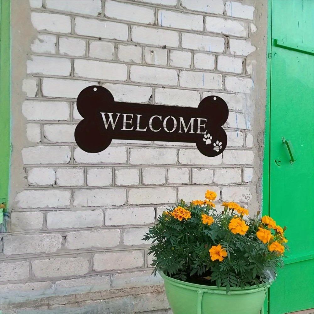 

Heartbeat Metal Wall Decor Pet Lover Gift Home Garden Art Statue TY3439-01