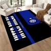 Inter Milan Area Rug Design For Kitchen Game Room Outdoor Dormitory Antislip Carpet Anime Office Decor Wedding Party Gift
