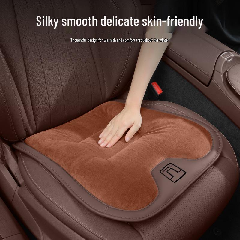 Warm Flannel Seat Cushions for Tank Cars – Winter Comfort for Front & Rear