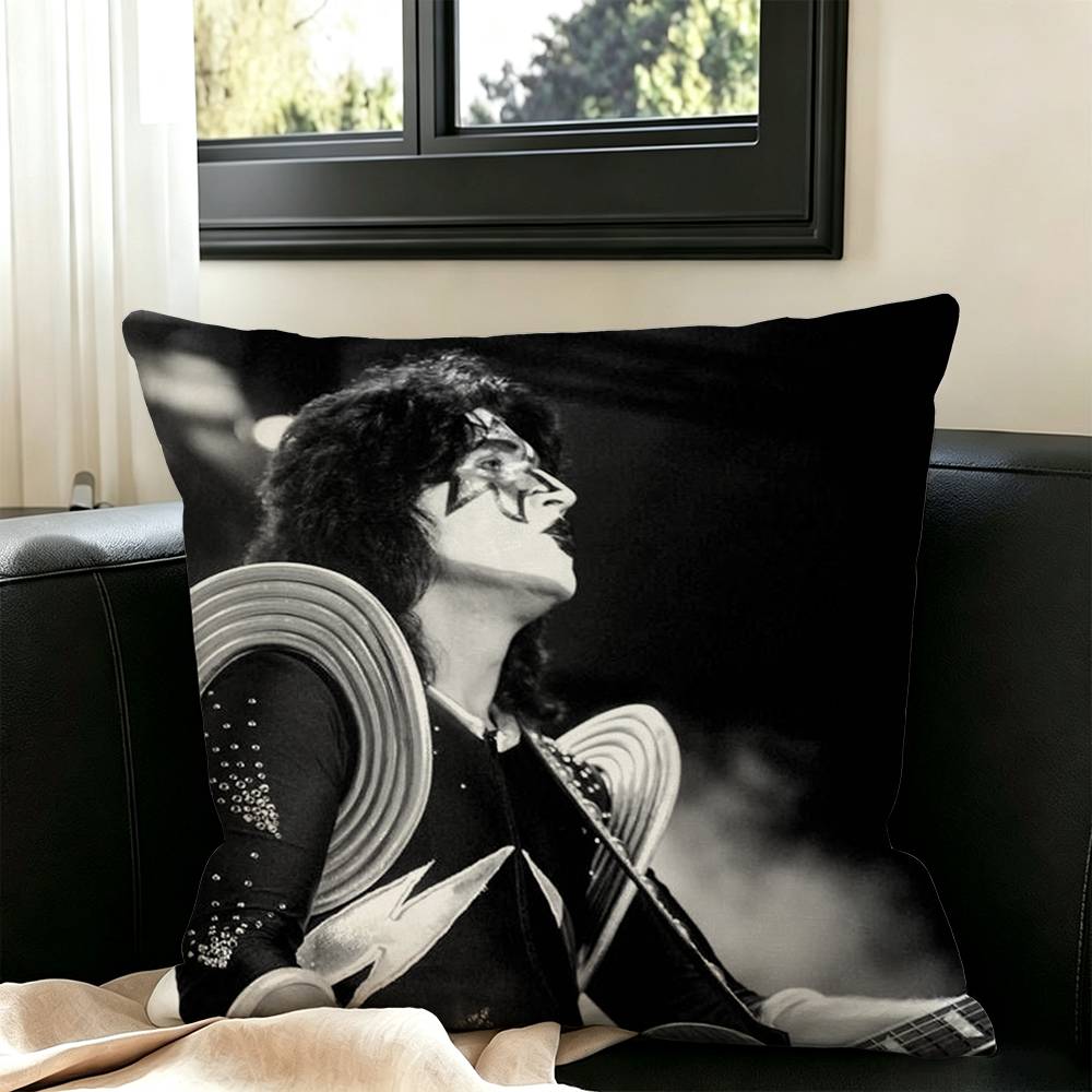 Singer Ace Frehley Pillow Case Square Double-Sided Sofa Cushion Cover Bedroom Bedside Pillow