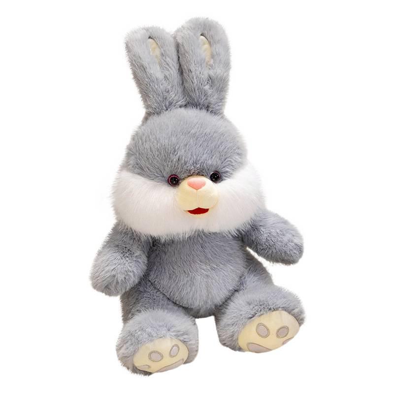 Cross-Border Plush Long-Eared Rabbit Toy - Soothing Doll & Girls' Gift