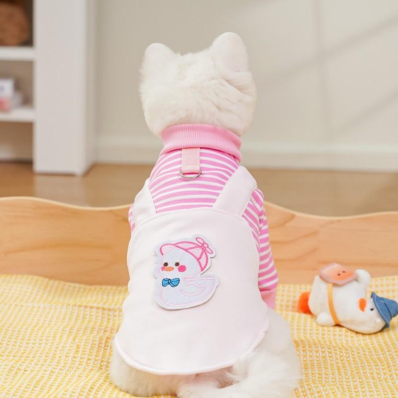 Pet Dog Clothes Cute Print Dog Hoodies for Small Dogs Winter Dog Coat Puppy Costume Chihuahua Bichon Pug Apparel Dog Warm Jacket