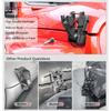 Upgraded Jeep Hood Latches With Keys, Hood Latch For 2018-2025 Jeep Wrangler JL JLU 4XE Jeep Gladiator JT, Anti-Theft Hood Lock Catch Latches