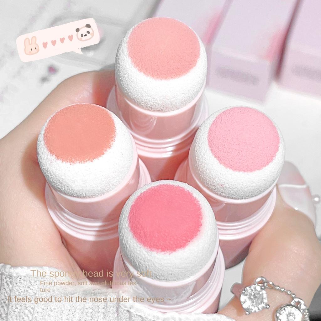 Blush Stick Sponge Head Expansion Colour Pure Lust Matte Low Saturation Light Face Whitening Metameric Blush