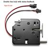12V OR 24V Mini Cabinet Lock Market Express Delivery Electrical Bolt Locker Drawer Solenoid Lock ElectroMagnetic Lock