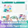 Pill Pouch Bags Zippered Pill Pouch Set Reusable Translucent Medicine Organizer Self Sealing Medicine Bag Travel Plastic Pill Bags