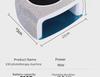 Portable High-Power Nail Lamp with Diamond Inlay – Battery Operated UV Dryer